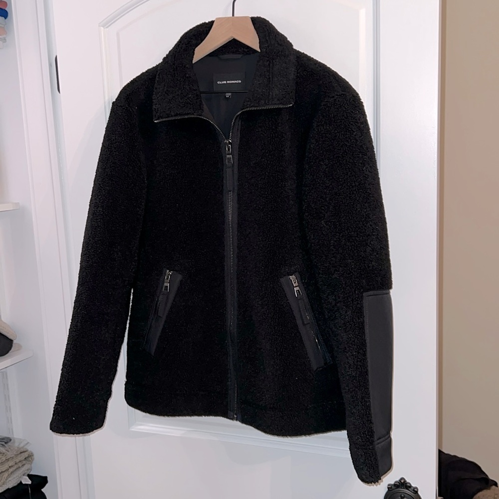 NWOT Club Monaco Sherpa Jacket